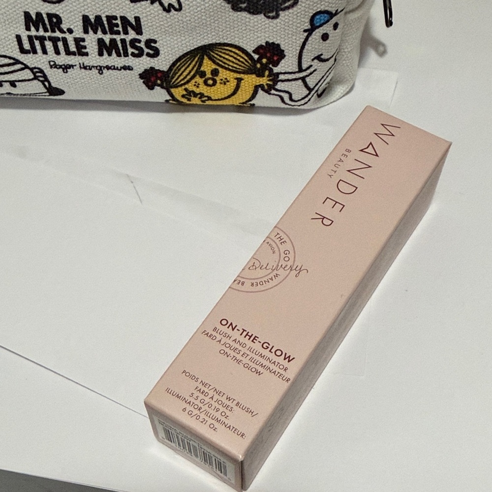 NWT Wander Beauty On-The-Glow Blush and Illuminator Sienna Sunset and Nude Glow